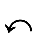 Anticlockwise Top Semicircle Arrow symbol png image