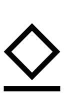 APL Functional Symbol Diamond Underbar symbol png image