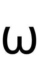 APL Functional Symbol Omega symbol png image