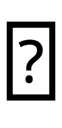 APL Functional Symbol Quad Question symbol png image