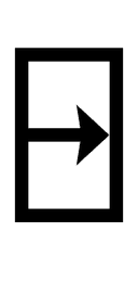 APL Functional Symbol Quad Rightwards Arrow symbol png image