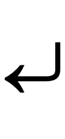 Arrow Pointing Downwards Then Curving Leftwards symbol png image