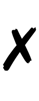 Ballot X symbol png image