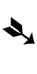 Black-Feathered South East Arrow symbol png image