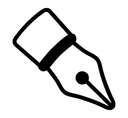 Black Nib symbol png image