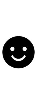Black Smiling Face symbol png image