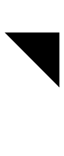 Black Upper Right Triangle symbol png image