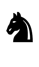 Chess Knight symbol png image