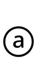 Circled Latin Small Letter A symbol png image