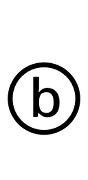 Circled Latin Small Letter B symbol png image