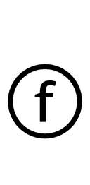 Circled Latin Small Letter F symbol png image