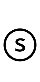 Circled Latin Small Letter S symbol png image