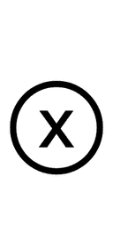 Circled Latin Small Letter X symbol png image