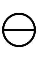 Circled Minus symbol png image