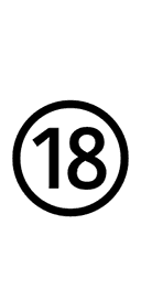 Circled Number Eighteen symbol png image
