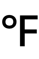 Degree Fahrenheit symbol png image