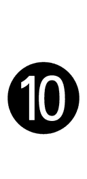 Dingbat Negative Circled Sans-Serif Number Ten symbol png image