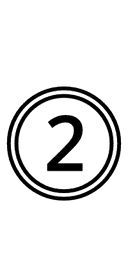 Double Circled Digit Two symbol png image