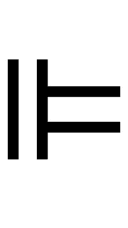 Double Vertical Bar Double Right Turnstile symbol png image