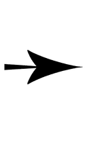Drafting Point Rightwards Arrow symbol png image