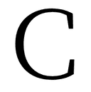 Fullwidth Latin Capital Letter C symbol png image