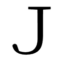 Fullwidth Latin Capital Letter J symbol png image