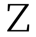 Fullwidth Latin Capital Letter Z symbol png image
