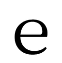Fullwidth Latin Small Letter E symbol png image
