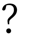 Fullwidth Question Mark symbol png image