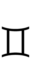 Gemini symbol png image