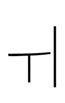 Hangul Letter Wi symbol png image