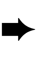 Heavy Concave-Pointed Black Rightwards Arrow symbol png image
