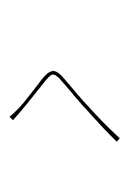 Hiragana Letter He symbol png image