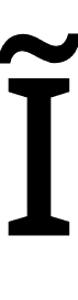 I with Tilde symbol png image