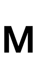 Latin Letter Small Capital M symbol png image