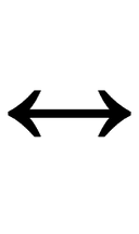 Left Right Arrow symbol png image