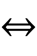 Left Right Double Arrow symbol png image