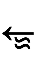 Leftwards Arrow Above Reverse Almost Equal To symbol png image