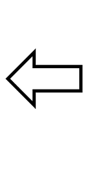 Leftwards White Arrow symbol png image