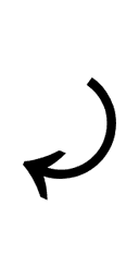 Lower Right Semicircular Clockwise Arrow symbol png image