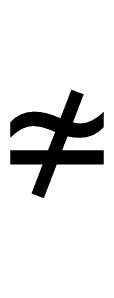 Not Asymptotically Equal To symbol png image