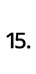 Number Fifteen Full Stop symbol png image