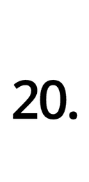 Number Twenty Full Stop symbol png image