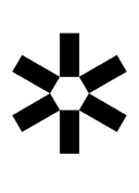 Open Centre Asterisk symbol png image