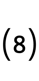 Parenthesized Digit Eight symbol png image