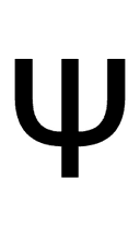 Psi symbol png image