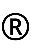 Registered symbol png image