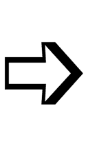 Right-Shaded White Rightwards Arrow symbol png image