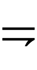 Rightwards Harpoon with Barb Down Below Long Dash symbol png image