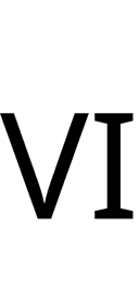 Roman Numeral Six symbol png image